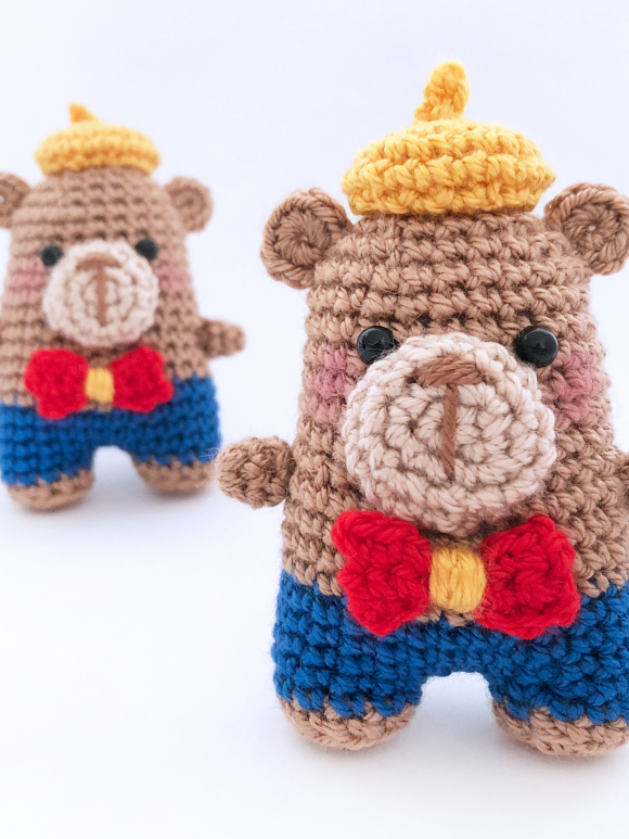 Elliot The Bear – FREE Amigurumi Crochet Pattern