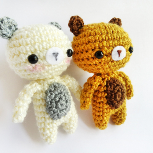 Little Bear Amigurumi Crochet Pattern PDF